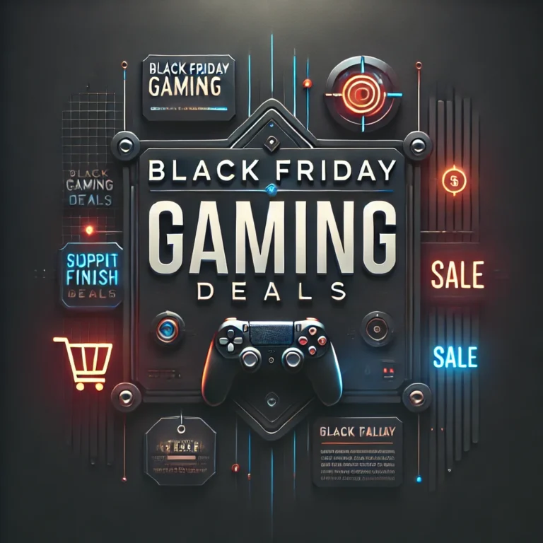 DALL·E-2024-11-24-18.22.57-A-stylish-matte-finish-thumbnail-design-for-a-websites-Black-Friday-gaming-sale.-The-composition-features-bold-and-clear-text-stating-Black-Friday-